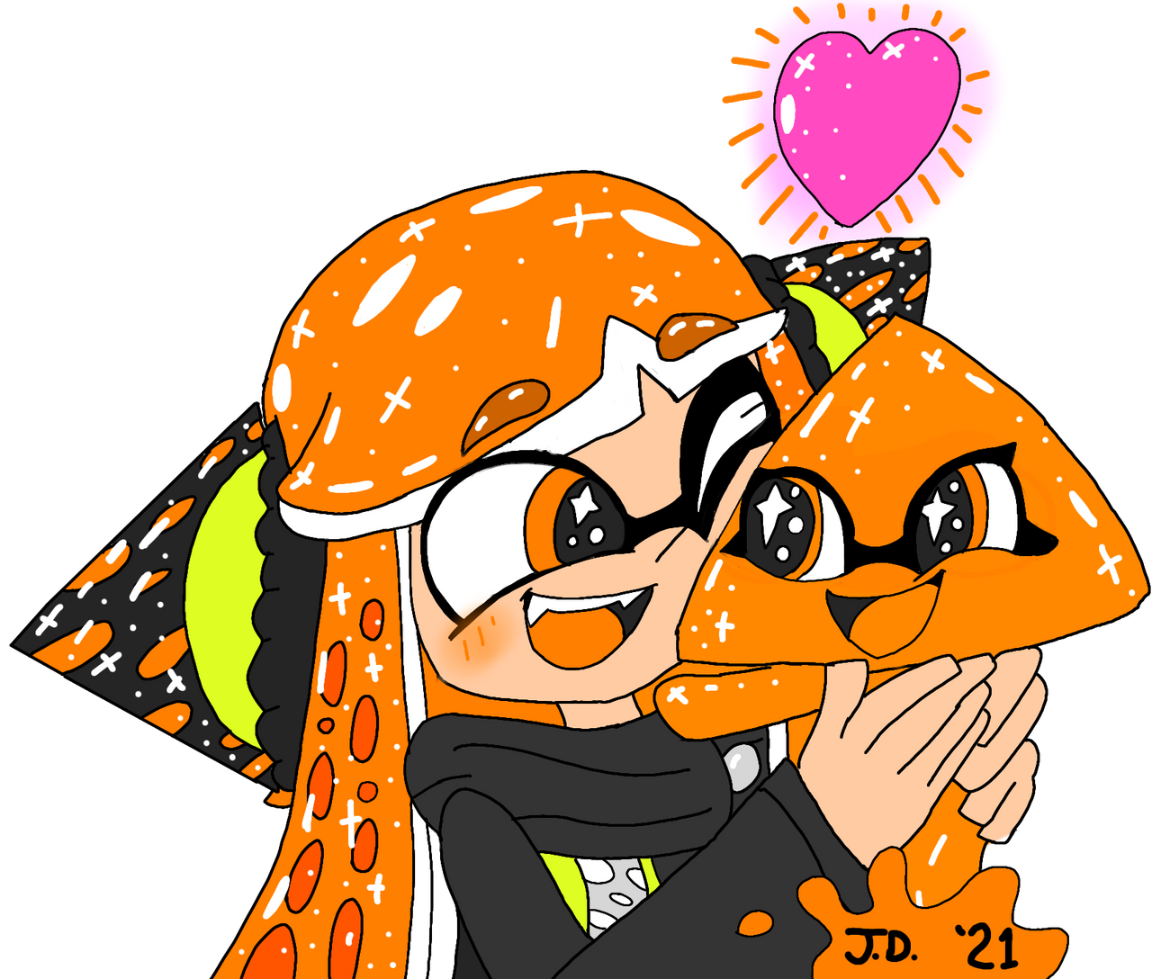 Agent 3 and Baby Inkling