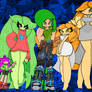Tempo, Julia, Kenshi, Janus, and Cordelia