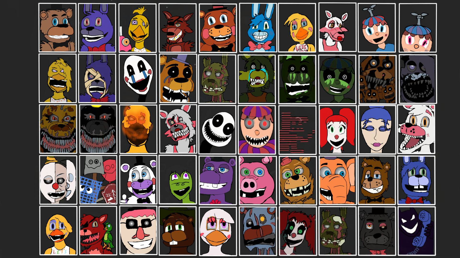 Candy's Custom Night [Updated Roster] by Fnaf-lover1352 on DeviantArt