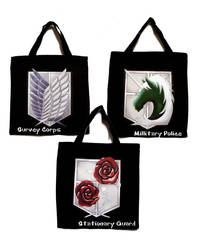 Attack on Titan/Shingeki no Kyojin Totes