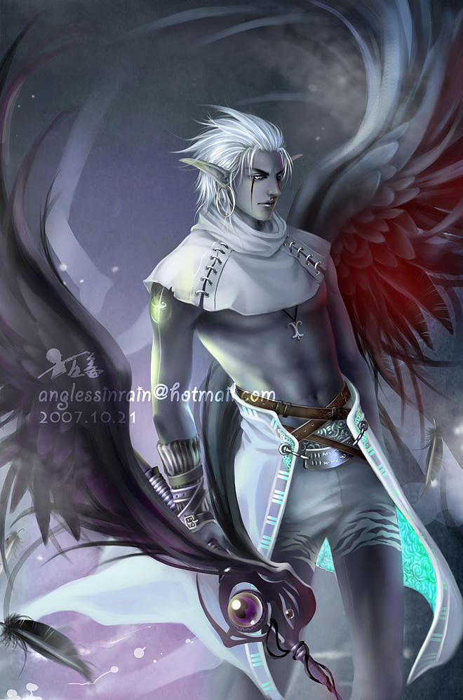 Dark elf_Yami by Ginger-J on DeviantArt
