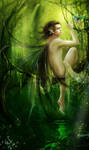 Green Elf----Laiquendi by Ginger-J