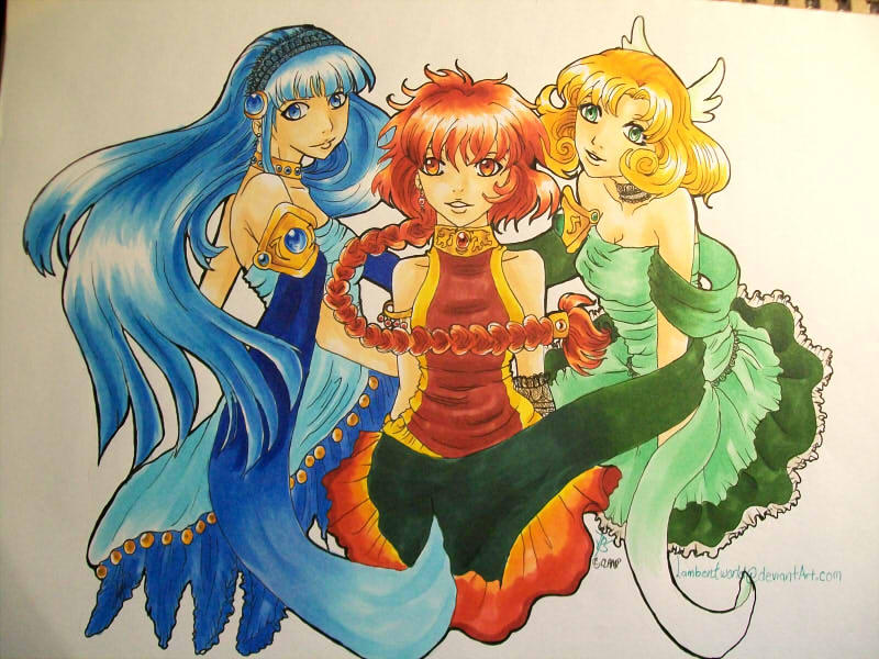 Deviantart Rateeth Rayearth by Lambentworld on DeviantArt