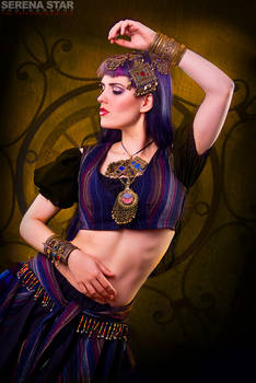 Purple Tribal Dancer