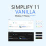 Simplify 11 Vanilla - Windows 11 Themes (8 in 1)