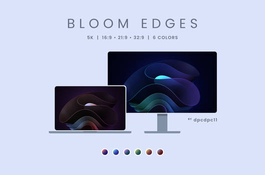 Bloom Edges - 5K Wallpaper Pack