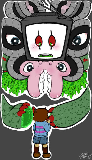 omega flowey (fan art) by deino01 on DeviantArt