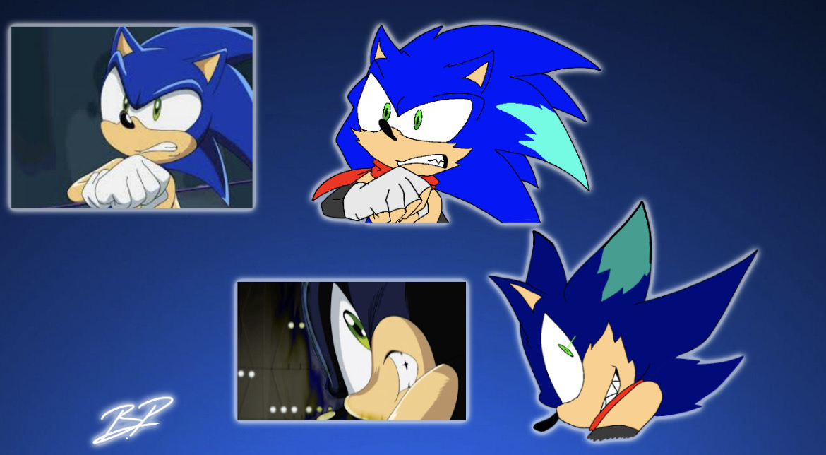 Sonic X Redraw - Dark Sonic Scene : r/SonicTheHedgehog