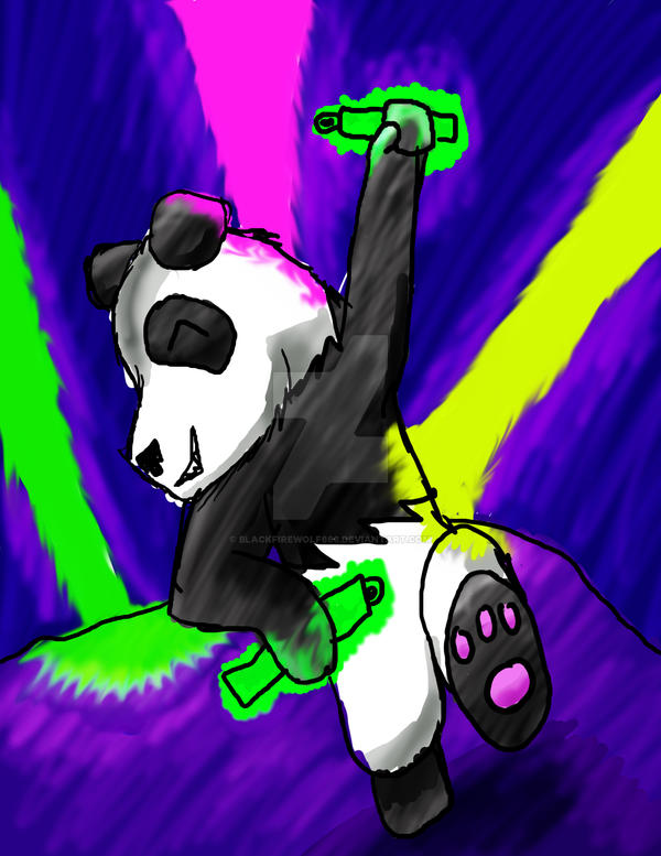Panda Rave Rave panda by blackfirewolf666 on DeviantArt