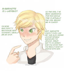 If Adrien find out first (part 1)
