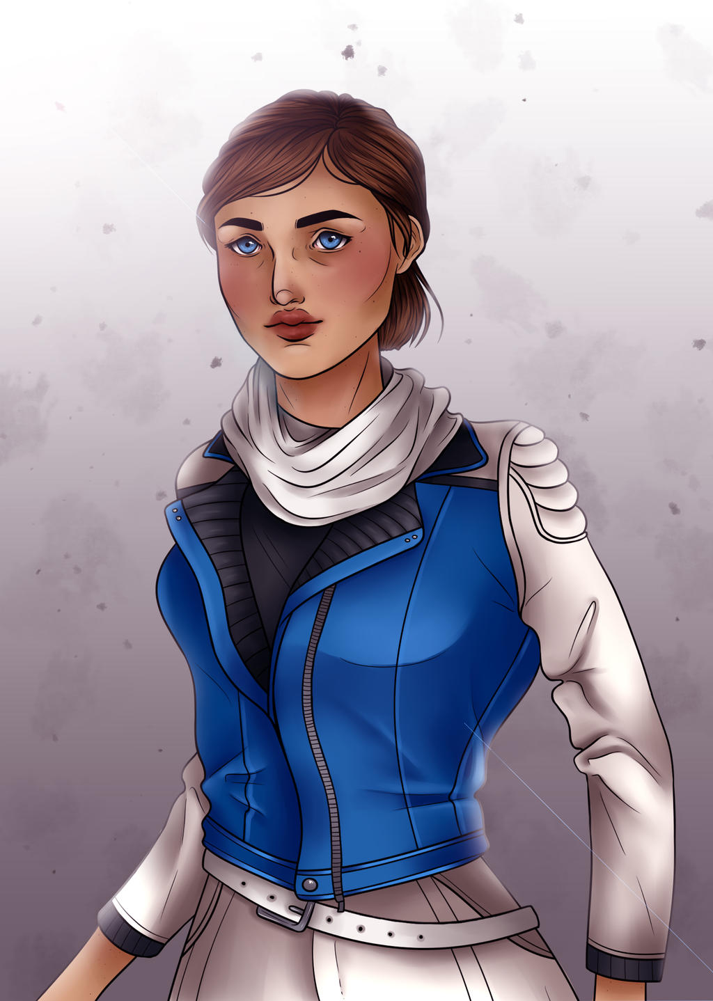 Sara Ryder by RedApache on DeviantArt