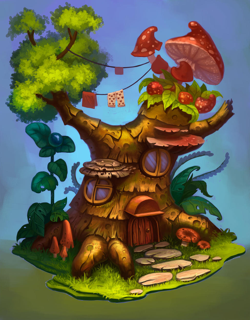 Tree by lepyoshka on DeviantArt