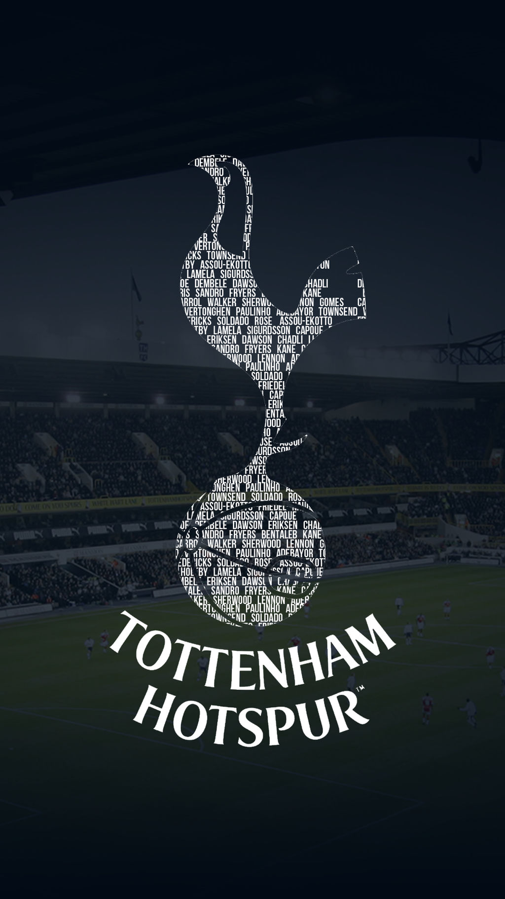 Tottenham Hotspur wallpaper - phone by donioli on DeviantArt