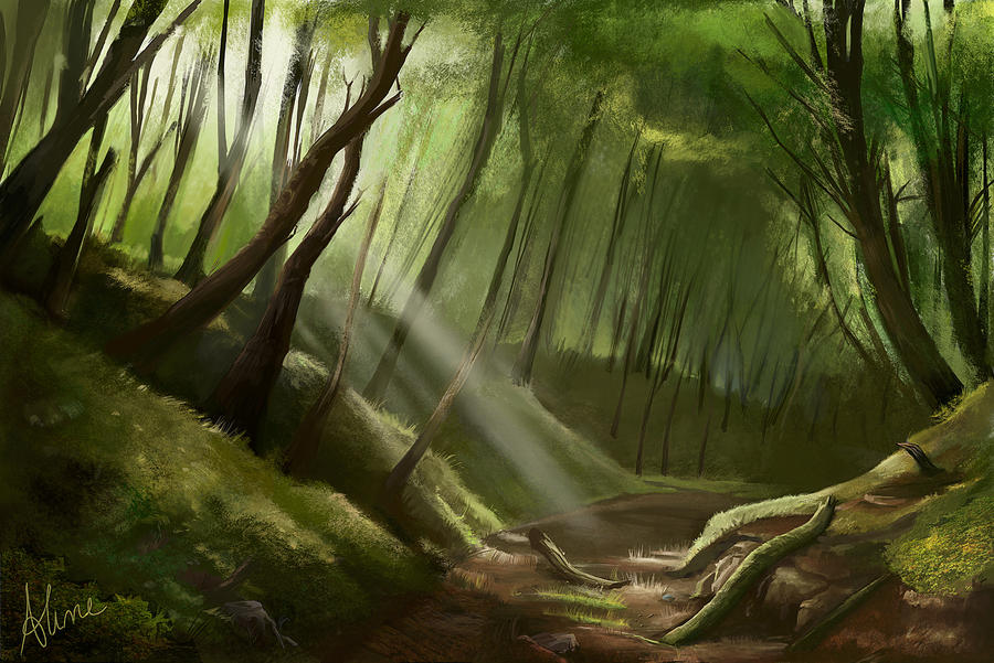 Enchanted Forest by AlineMendes on DeviantArt