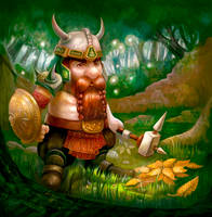 3dsense Artist Avatar Challenge: the epic dwarf