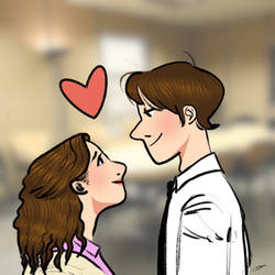 Jim and Pam