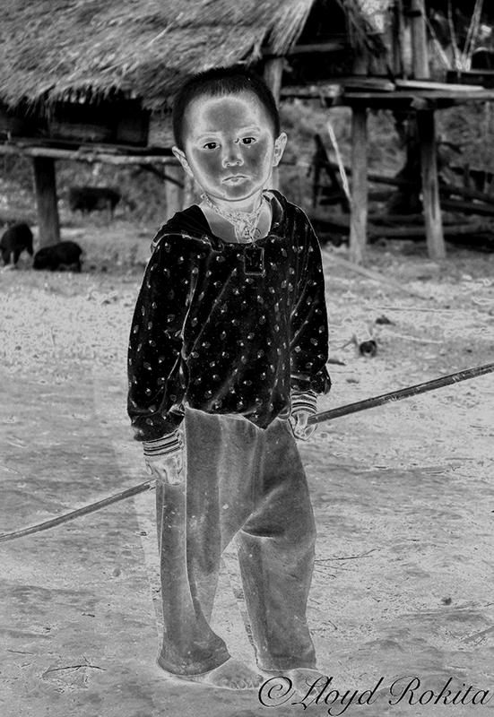 solarization photography children Thailande 2009 by Lloyd-Rokita on ...