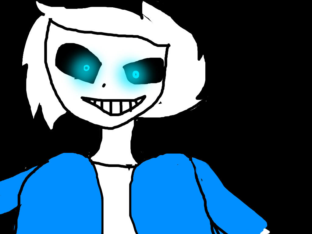Glowing Eyes Sans by Deivy31 on DeviantArt