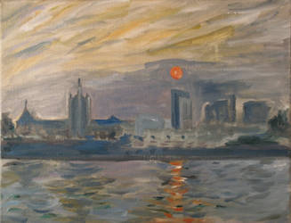 Albany from the Hudson