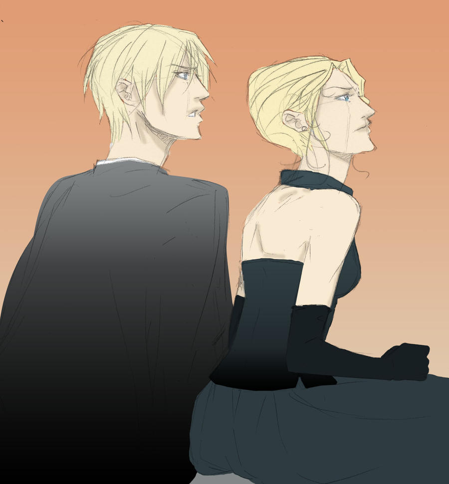 Draco et Narcissa Malfoy