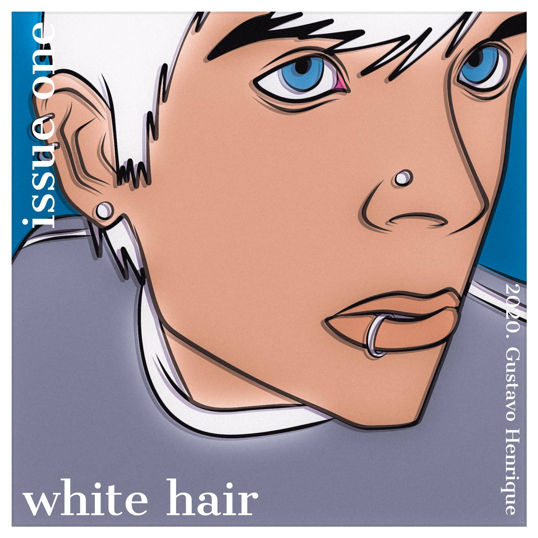 Issue One: White Hair by Gustavooarts on DeviantArt