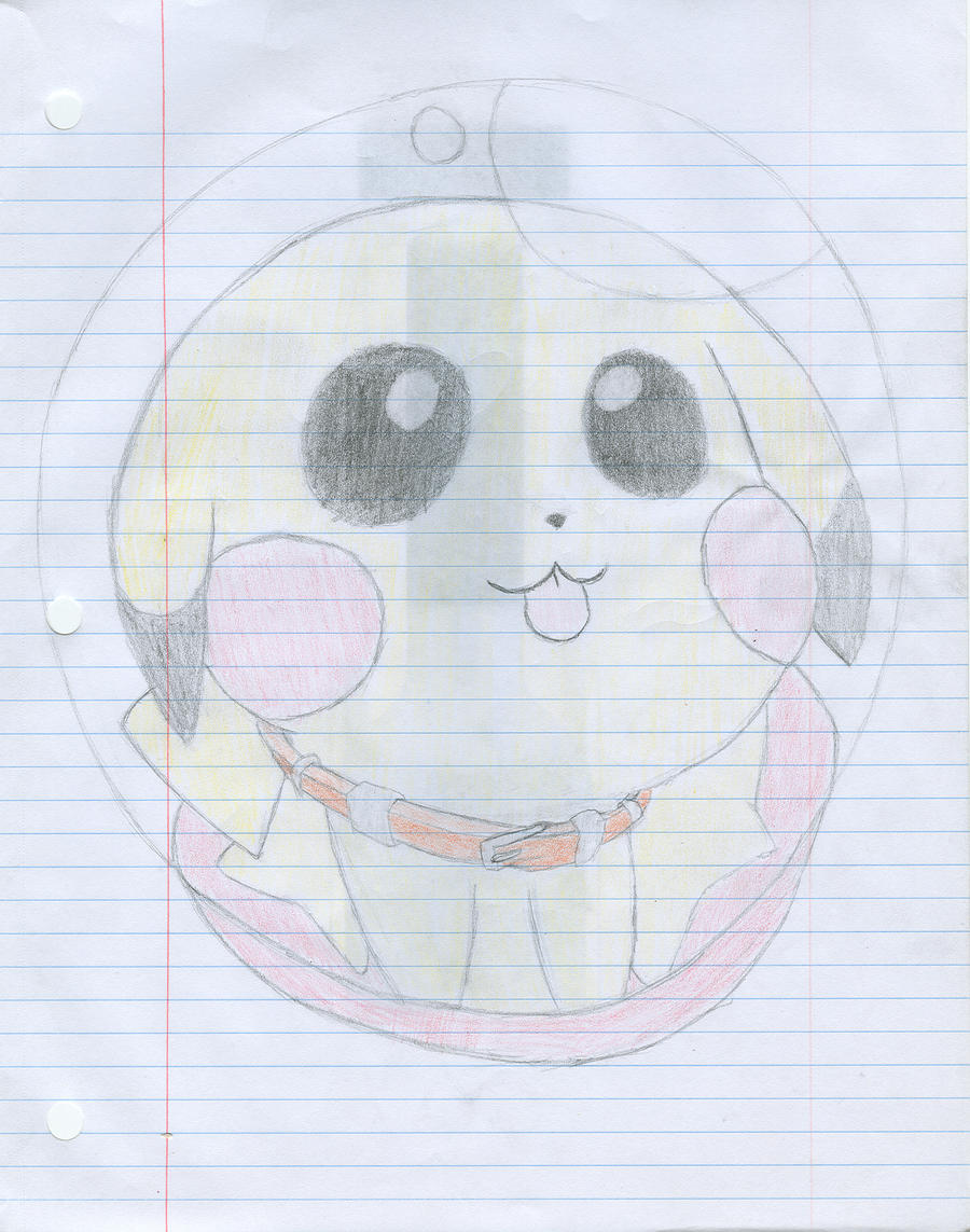 Pikachu in a Pokeball