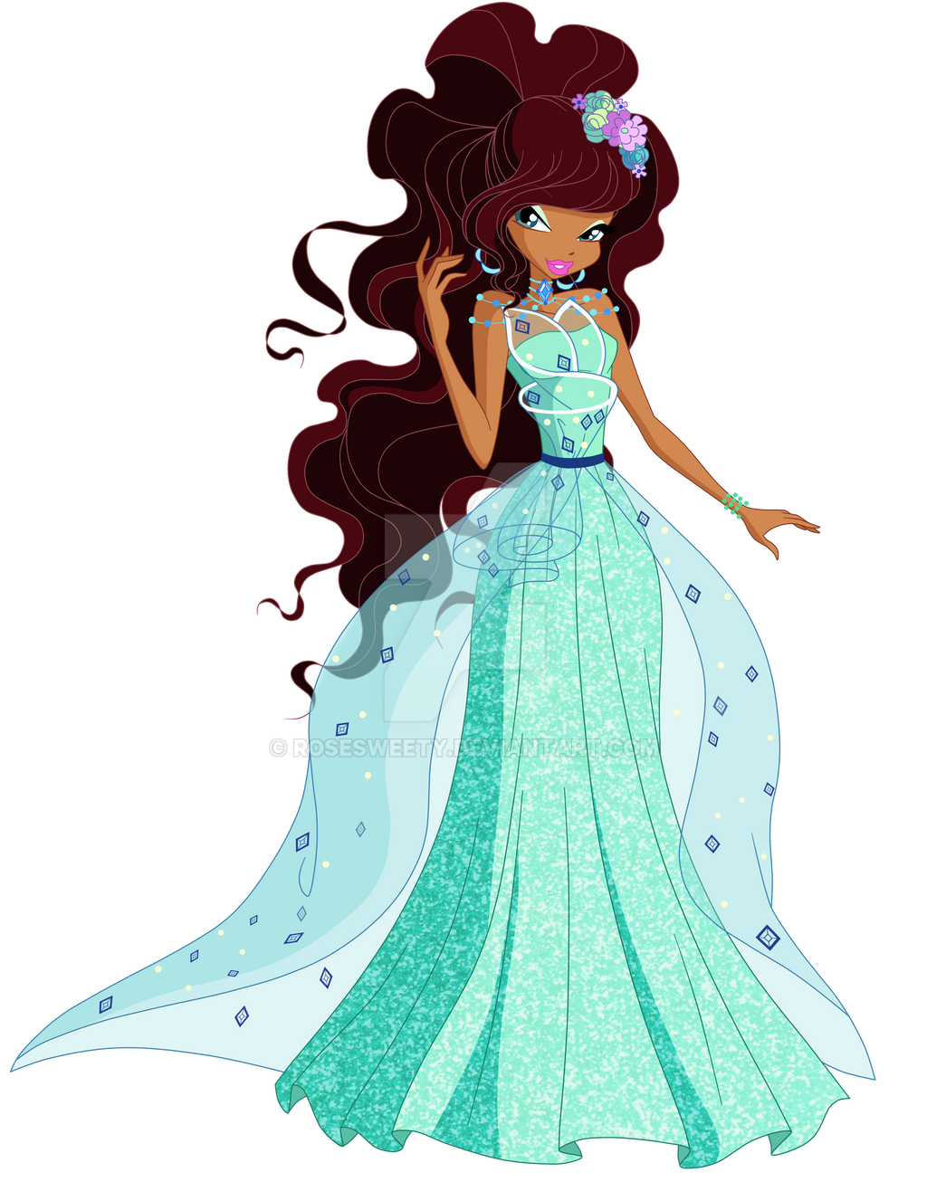 princess aisha dress JANYAS CLOSET The Aisha Princess Mauve Couture Gown
