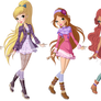 Winx Club in Regal Academy Style