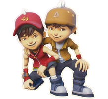 BoBoiBoy Api and Tanah Render