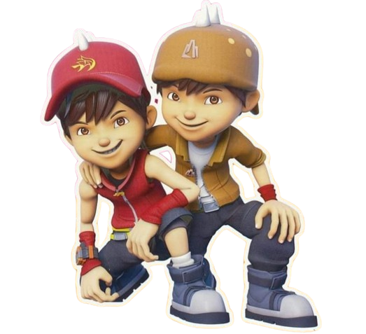 BoBoiBoy Api and Tanah Render by pngboboiboyart on DeviantArt