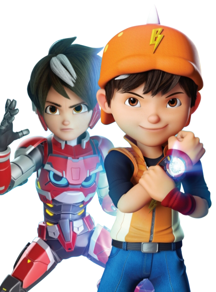 Mechabato Mechamato and BoBoiBoy Render by pngboboiboyart on DeviantArt