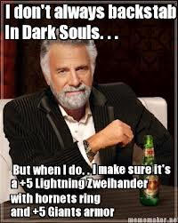 Dark Souls , backstab by darkto on DeviantArt