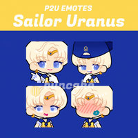 P2U Emotes | Sailor Uranus by Buncaked