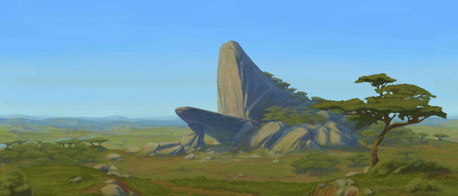 Pride Rock By Kunacheetah On DeviantArt