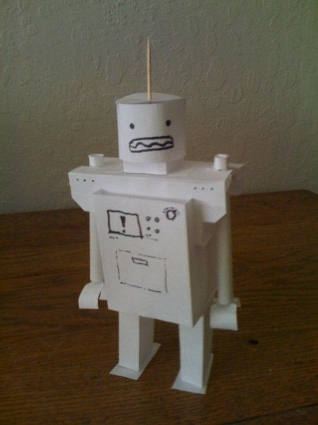 Robot Paper Rababan Paper Robot by RenoShaw on DeviantArt
