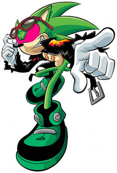 Scourge (Sonic Archie Comics) Pink Servant