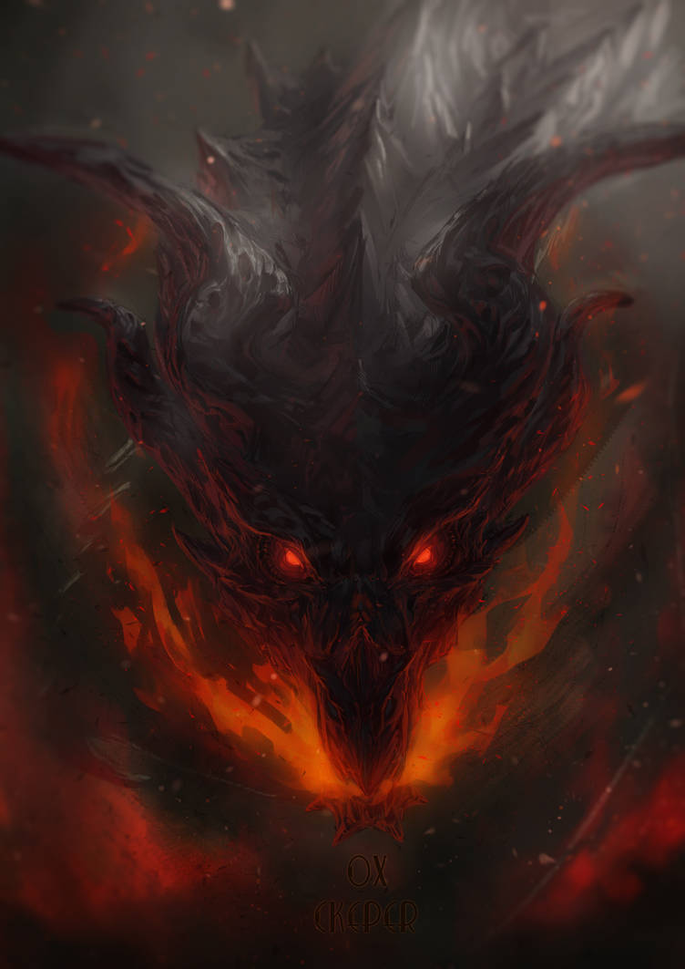 Alduin the world eater by Oxckeper on DeviantArt