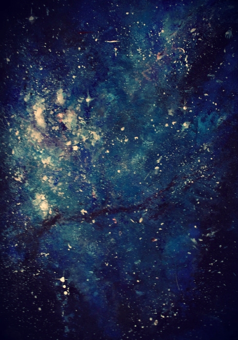 Galaxy painting