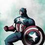 Captain America colored