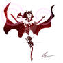 Scarlet Witch Stencil