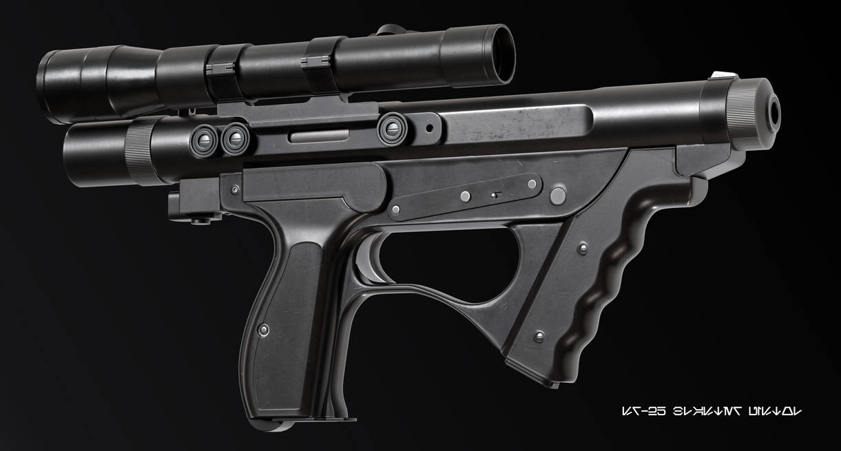 Atb Gun SR-25 blaster pistol by Hazakhan on DeviantArt