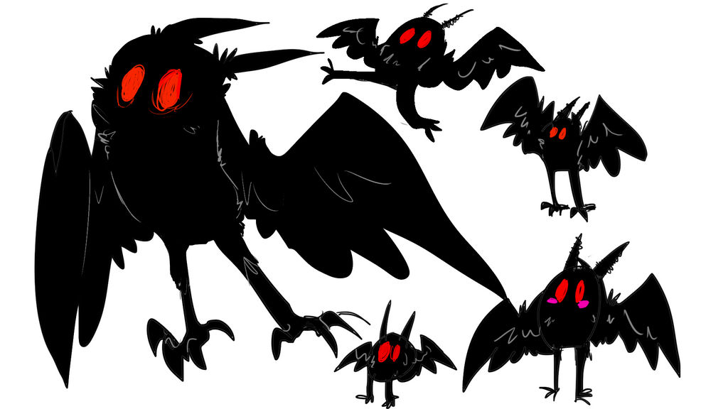 Mothman Cursor Mothman by sharp-knives on DeviantArt