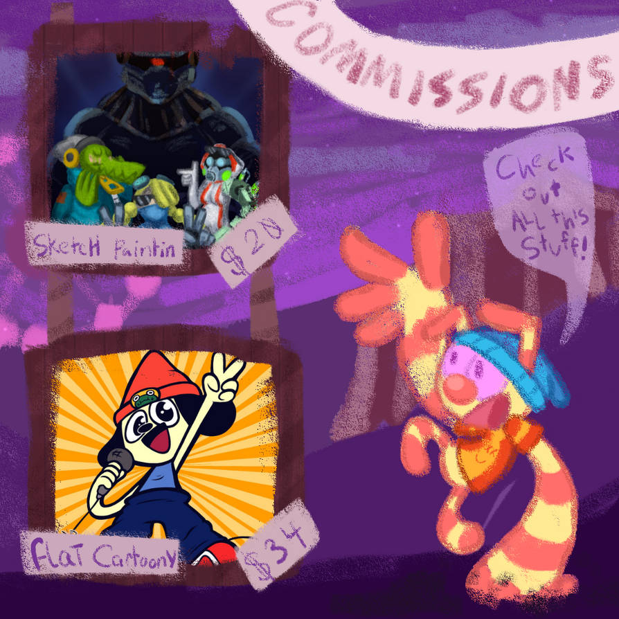 open for commissions!!