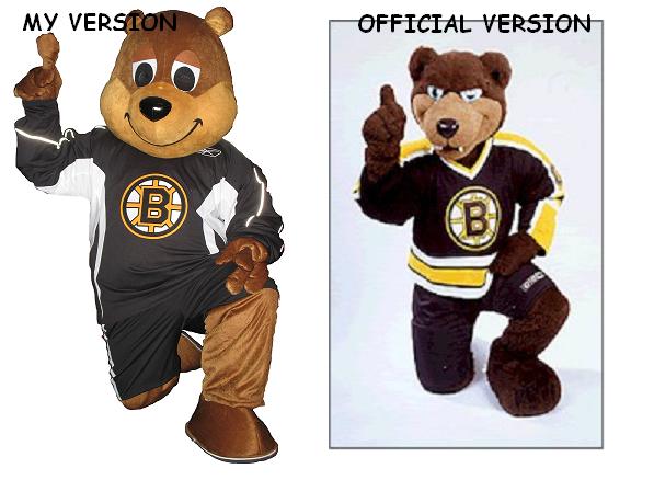 Boston Bruins Mascot