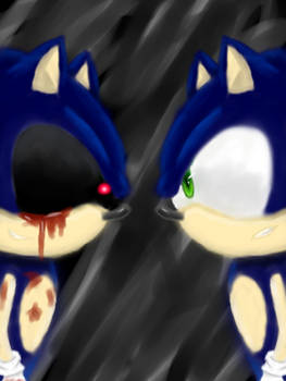 Sonic.exe vs. Sonic The Hedgehog