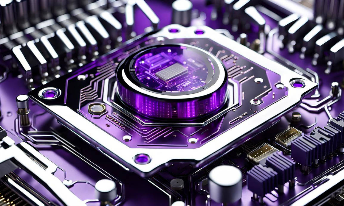 Cpu Violet Purple CPU 2 by mullet on DeviantArt