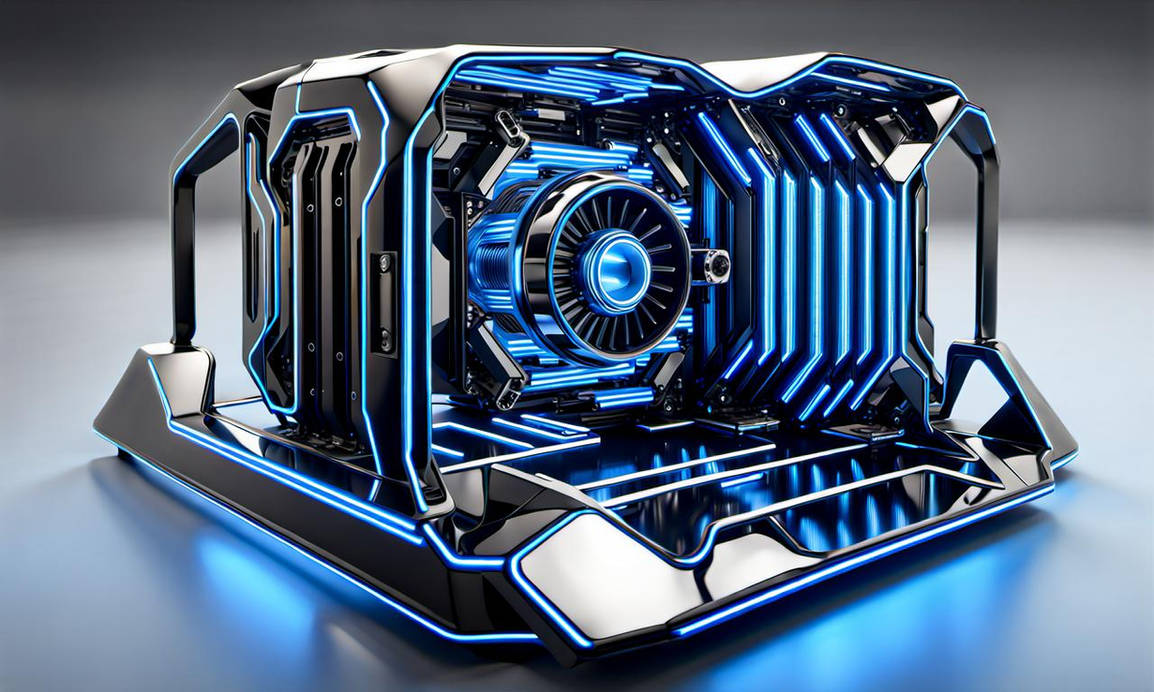 Tron super computer by mullet on DeviantArt