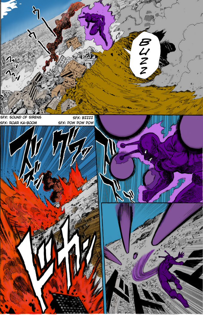 One Punch Man Volume 1 Chapter 1 coloring preview by Animenegro on  DeviantArt