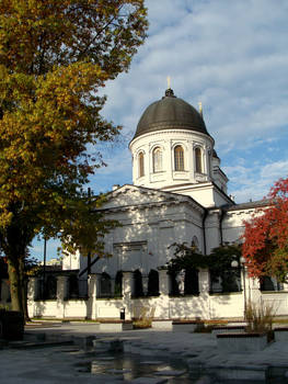 Fountain by Orthodox Christian Church