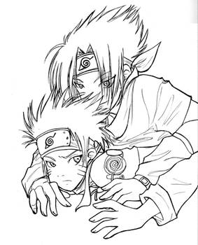 SasuNaru lines